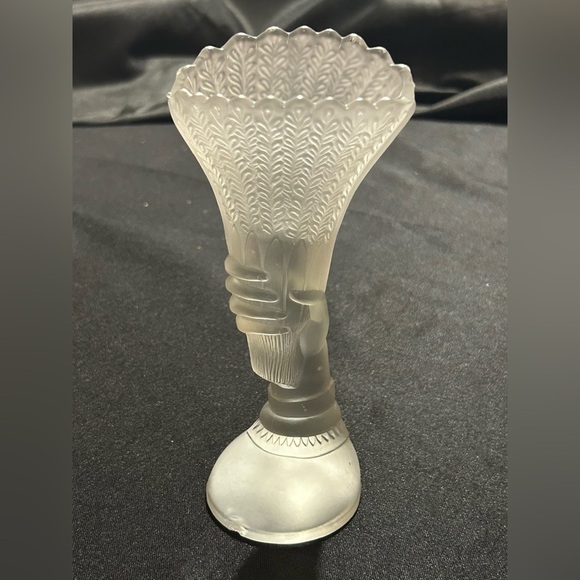 EAPG 1876 Centennial Exposition Philadelphia Art Glass Hand Vase Antique - Picture 7 of 9